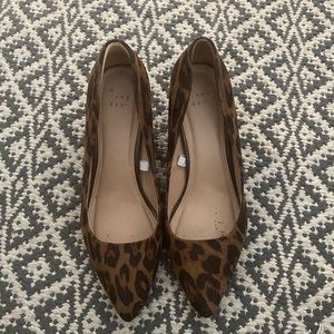 Leopard heels